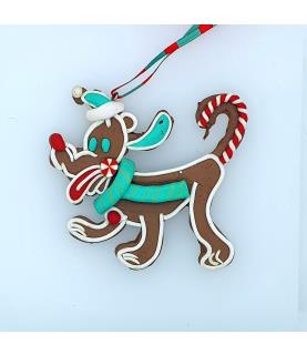 Pluto Gingerbread Ornament