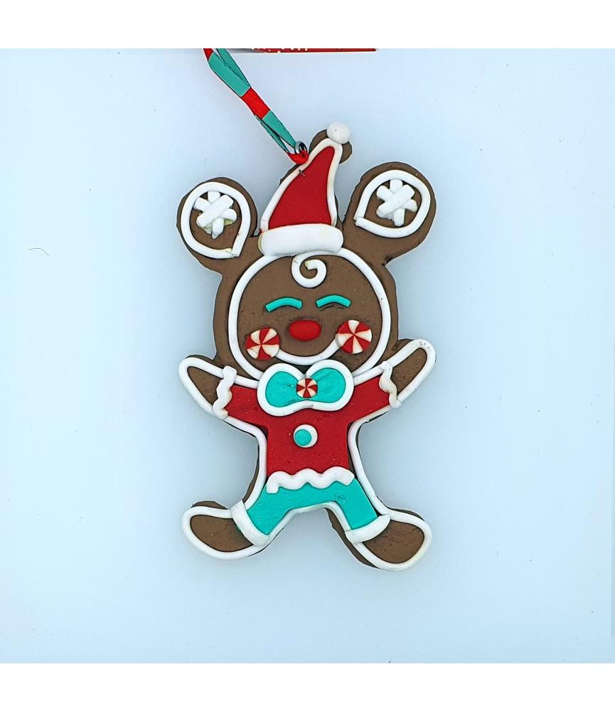 Mickey Gingerbread Ornament