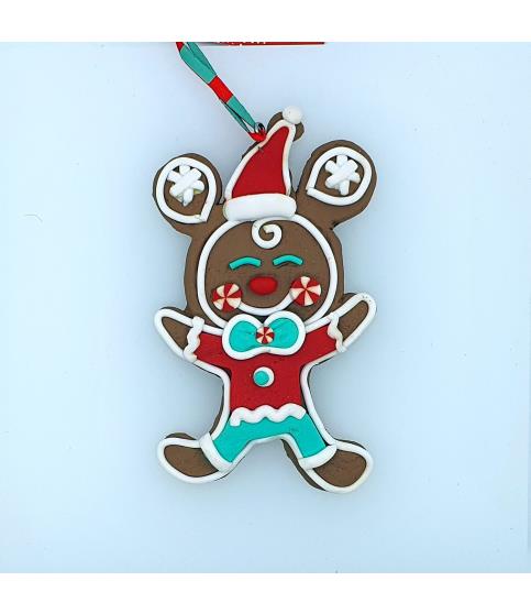 Mickey Gingerbread Ornament