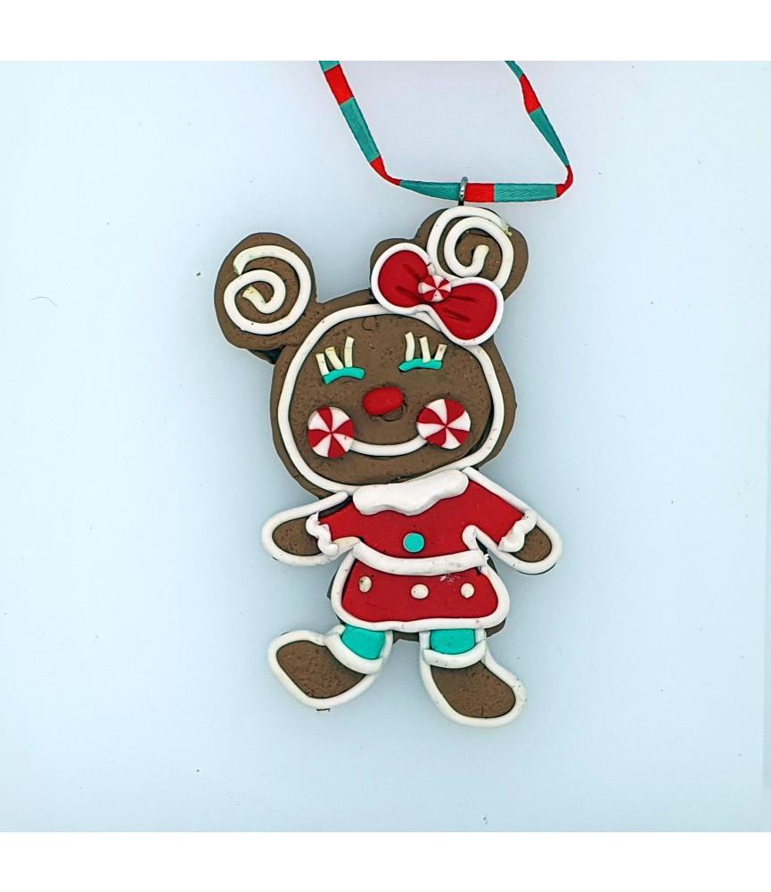 Minnie Gingebread Ornament