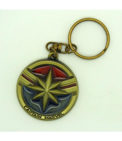 Keychain Metal Captain Marvel