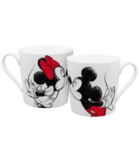 Mickey & Minnie kiss mug 350ml
