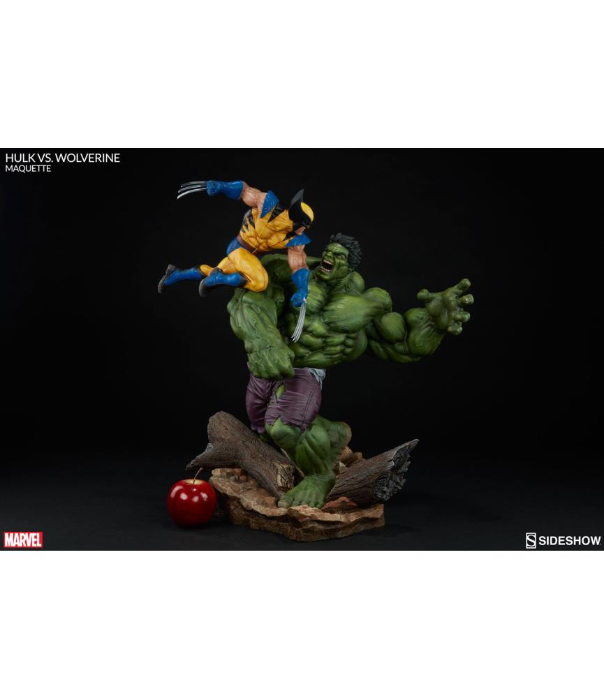 Marvel: Hulk vs Wolverine Maquette