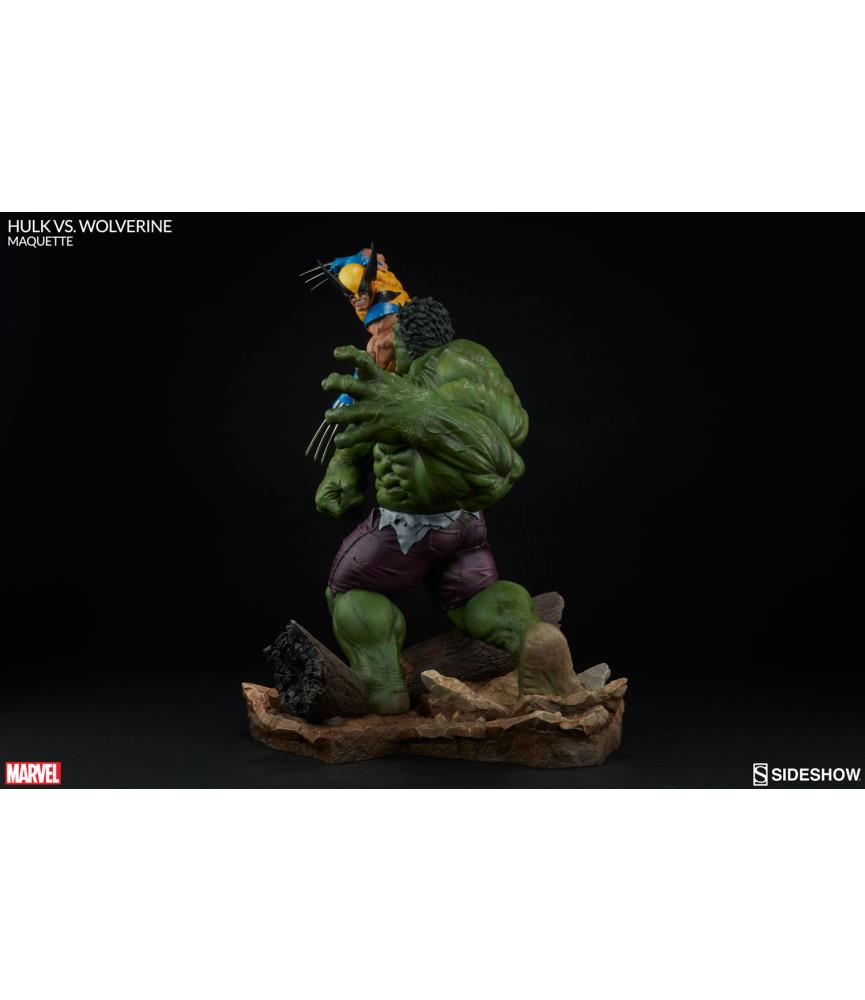 Marvel: Hulk vs Wolverine Maquette