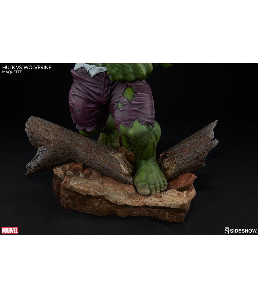 Marvel: Hulk vs Wolverine Maquette