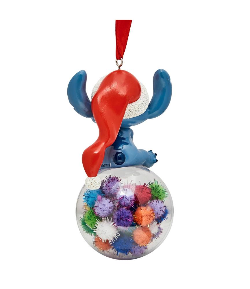 Stitch on Bauble resin hanging decoration