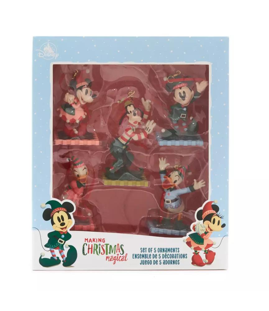 Mickey Mouse and Friends Ornament Set