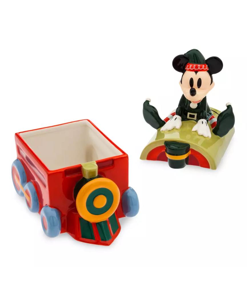 Mickey Mouse Holiday Cookie Jar