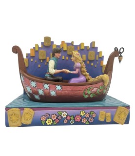 "A Dream Come True": Tangled Boat with LED Lanterns