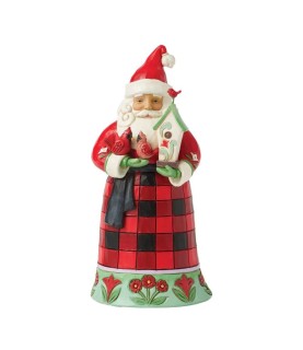 Santa's Cardinal Christmas: Santa with Cardinals