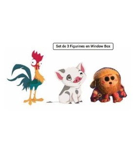 Moana Mini Figurine Set