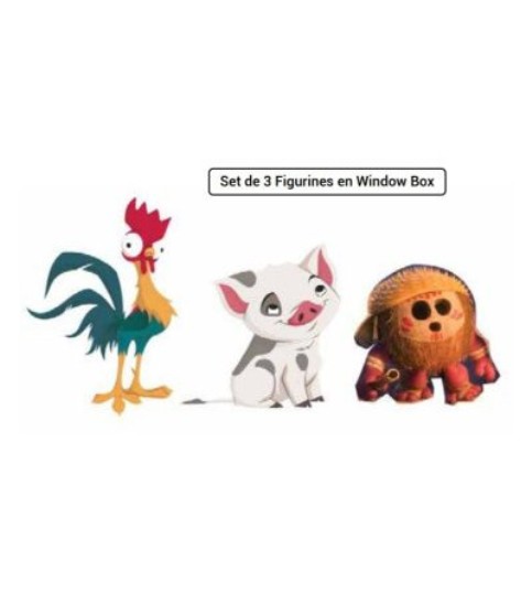 Moana Mini Figurine Set