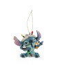 Stitch Wrapped in Christmas Lights Hanging Ornament