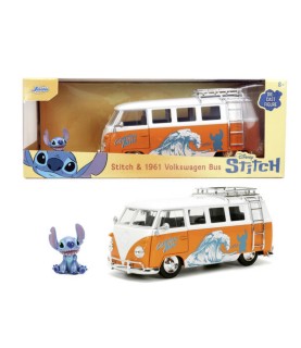 Stitch & 1961 VW Bus - 1:24