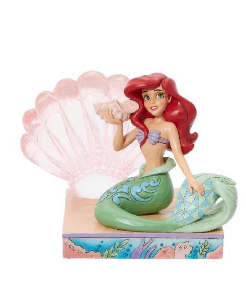 Ariel with Clear Resin Shell