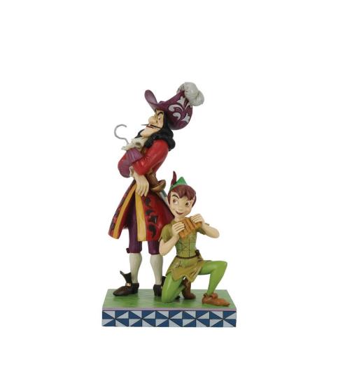 Hook & Peter Pan (Signed by Jim Shore)