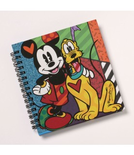 Mickey & Pluto Spiral Notebook