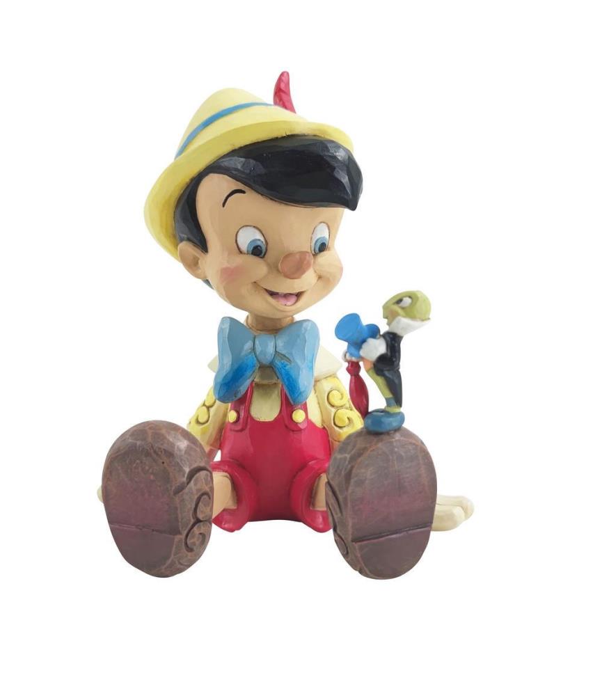 Pinocchio and Jiminy sitting