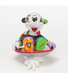 Mickey in disk sled