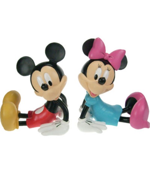 Mickey & Minnie bookends