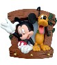 Mickey & Pluto clotheshanger