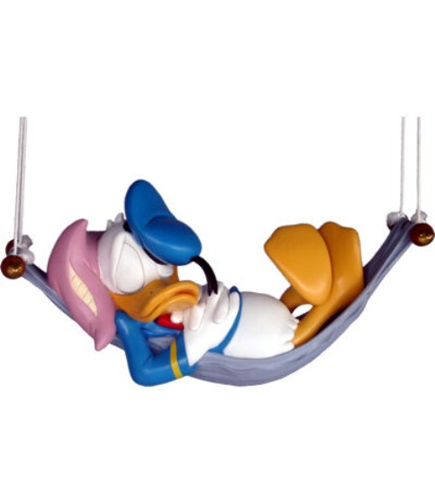 Donald in hammock