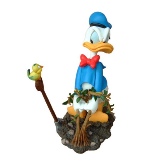 Donald weeding