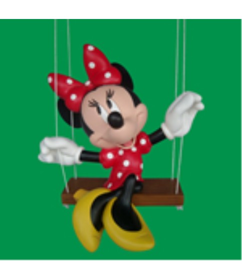 Minnie on swing