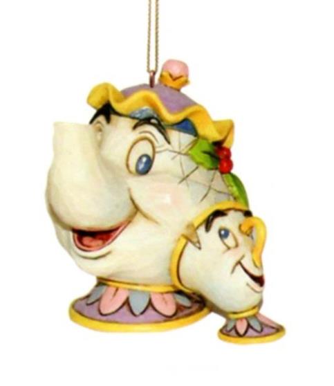 Mrs Potts & Chip hanging ornament