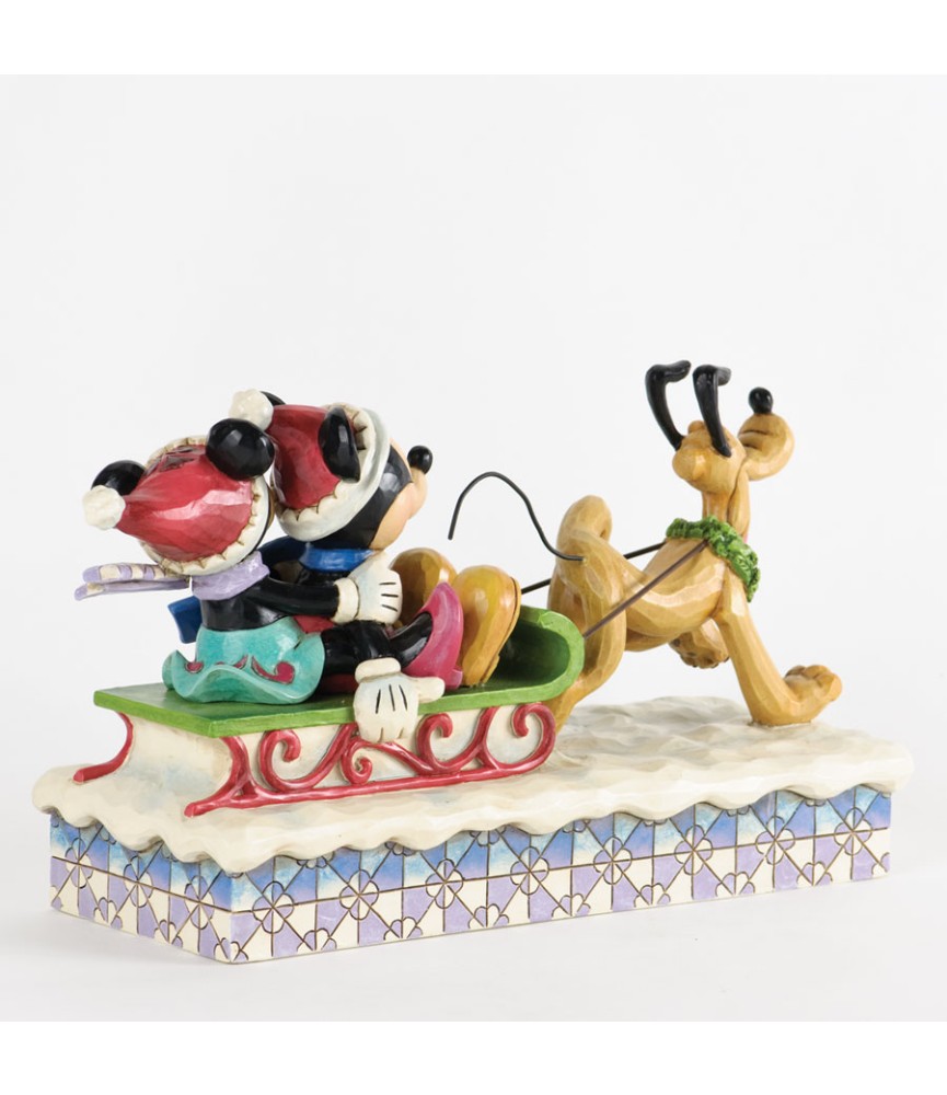 Mickey, Minnie, and Pluto