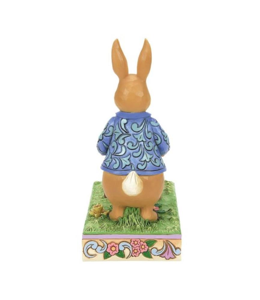 Peter Rabbit with Wheelbarrow Figurine