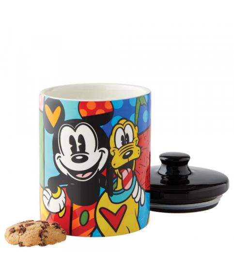 Mickey & Pluto Small Cookie Jar