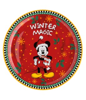 Magic Winter - Serving Plate - Mickey