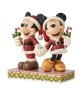 Candy Cane Christmas: Mickey & Minnie Candy Cane (Signed by Jim Shore)