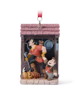 Gaston and LeFou Sketchbook Ornament, Beauty and the Beast
