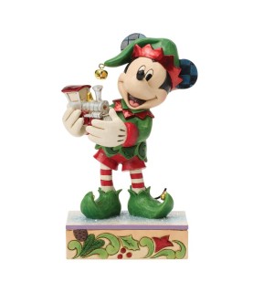 Elf on Track (Mickey Elf with Train)