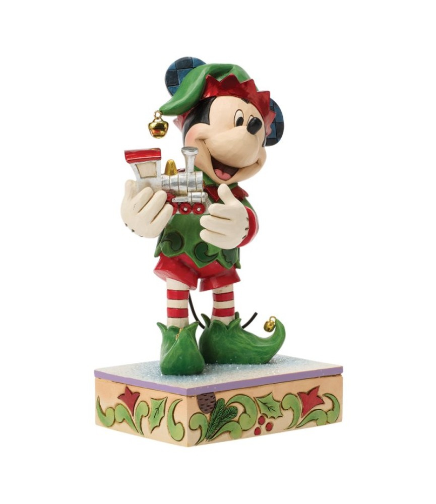 Elf on Track (Mickey Elf with Train)