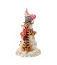 A Chilly Creation (Pooh and Friends Hugging Snowman)