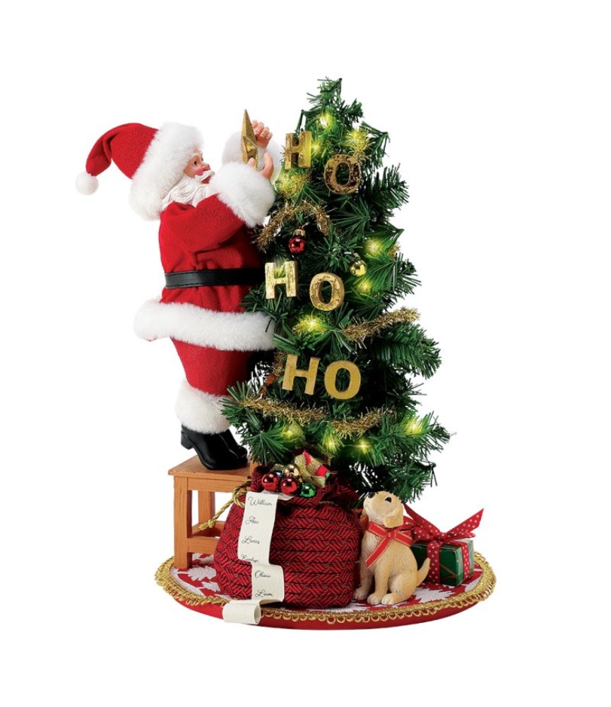 Voorschot: Ho, Ho, Ho! (Santa Figurine) (Expected)