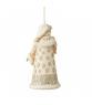 Holiday Lustre Santa Hanging Ornament