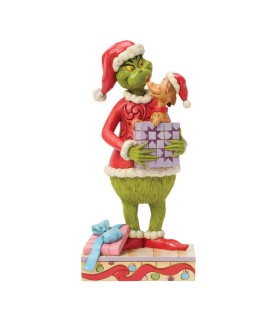 Pre-pay: The Grinch Holding Gift with Max Popping Out (Expected)
