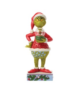 Pre-pay: The Grinch Holding Dry Dome with Max Figurine (Expected)