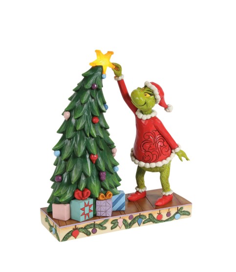 Pré-paiement: Grinchy Pulling Tree Star Figurine (Expected)
