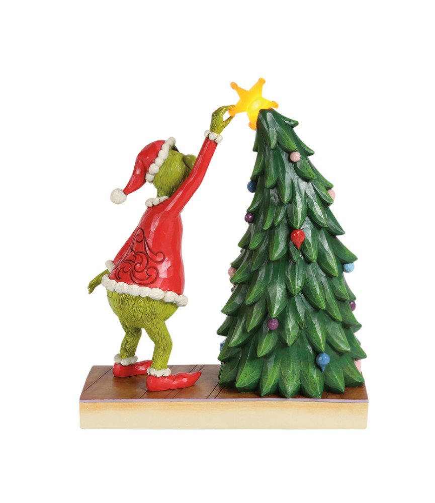 Pré-paiement: Grinchy Pulling Tree Star Figurine (Expected)