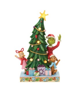 Pre-pay: The Grinch, Max and Cindy-Lou Figurine (Expected)