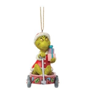 The Grinch in Wagon Hanging Ornament