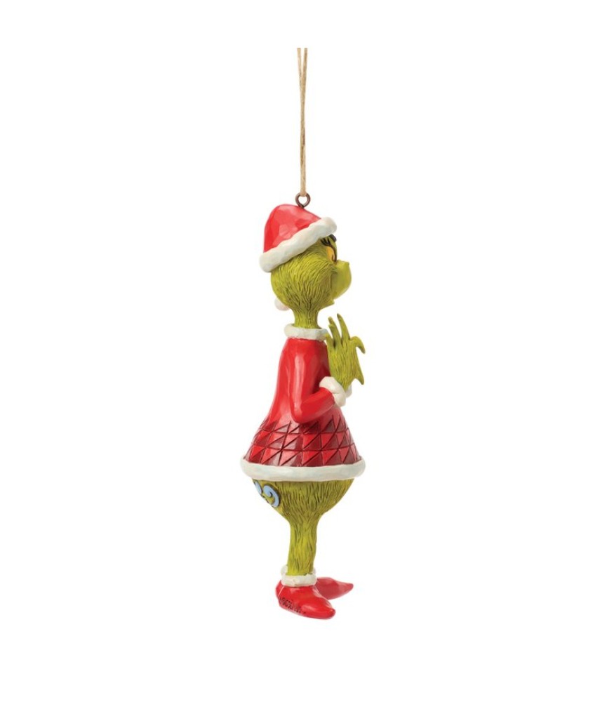 The Grinch with Heart Hands Hanging Ornament
