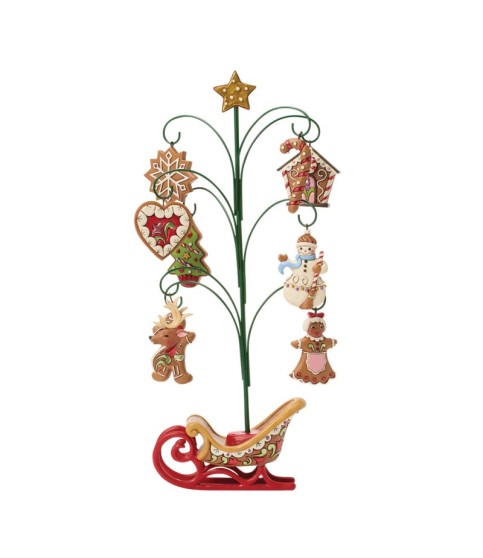Vooruitbetaling: Gingerbread Tree with Cookie Hanging Ornaments (Expected)