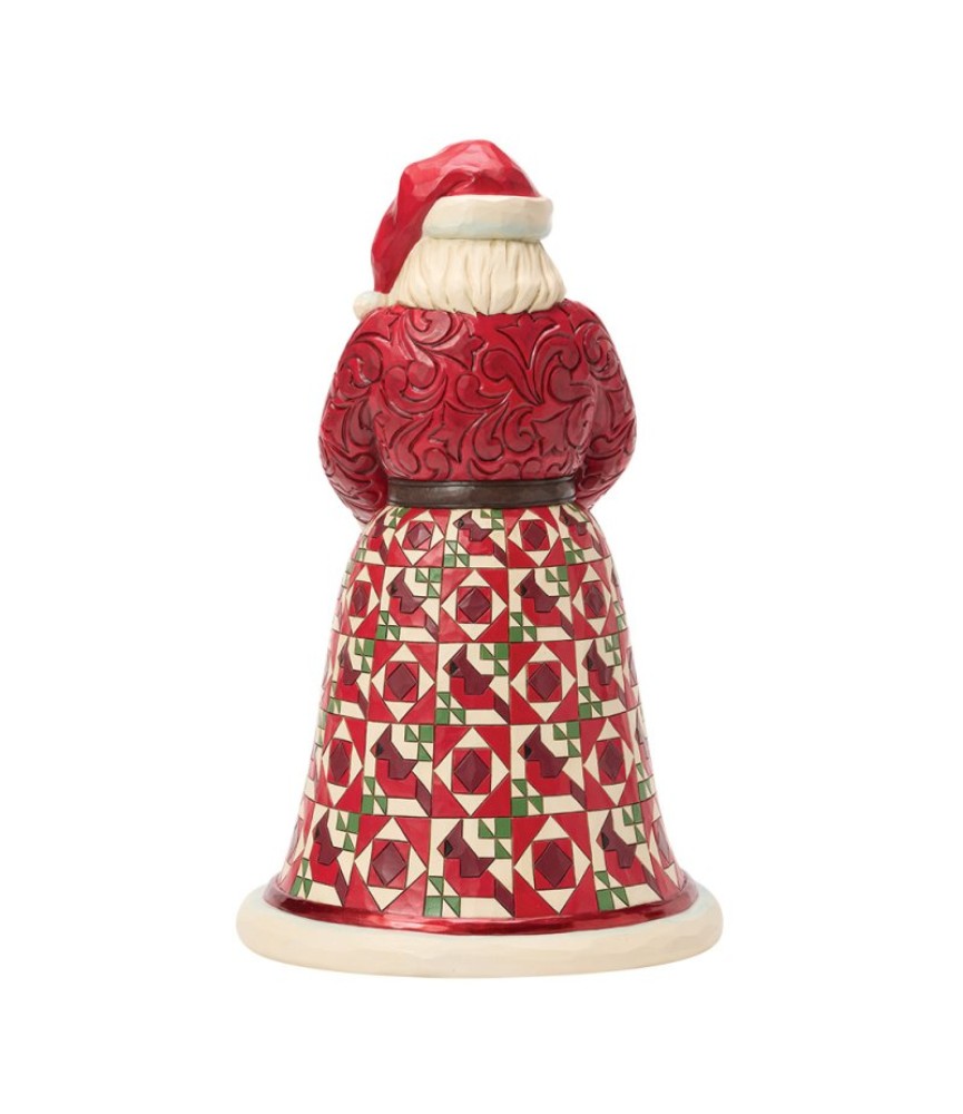 Collectors Edition Santa with Birds Nest