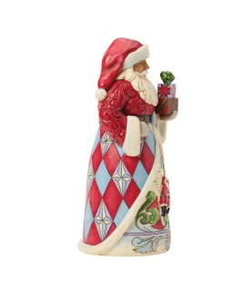 Santa with Santa & Mrs Claus Scene
